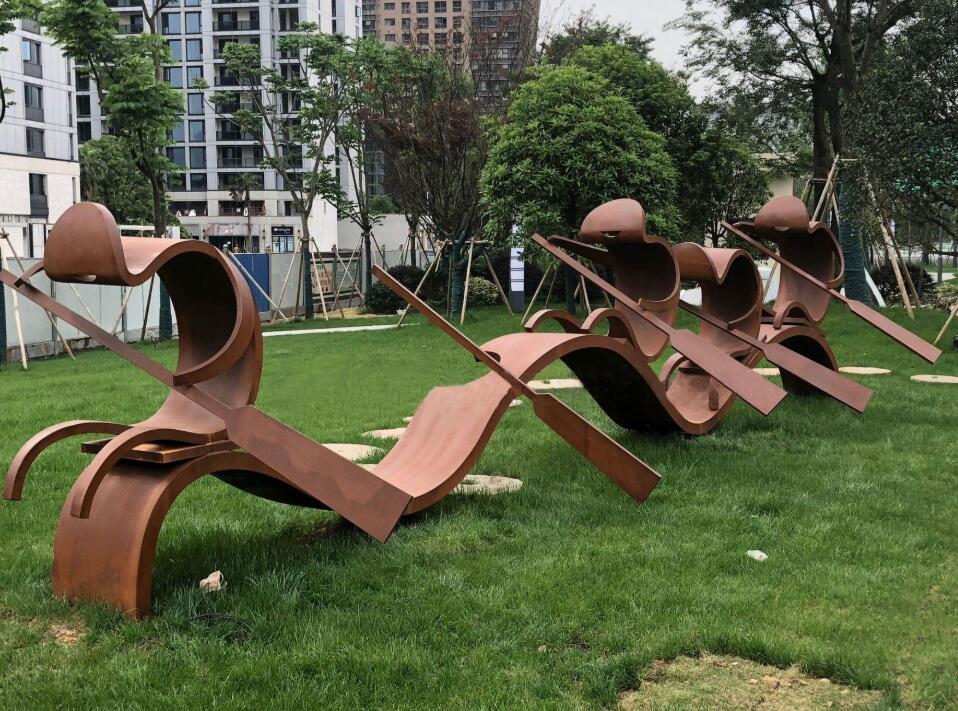 博乐锈钢板造型